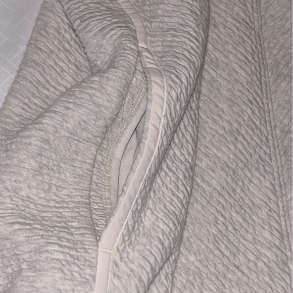 Lululemon On Repeat sweater Dress Heathered Light Ivory 8 fall preppy sporty - Picture 8 of 14